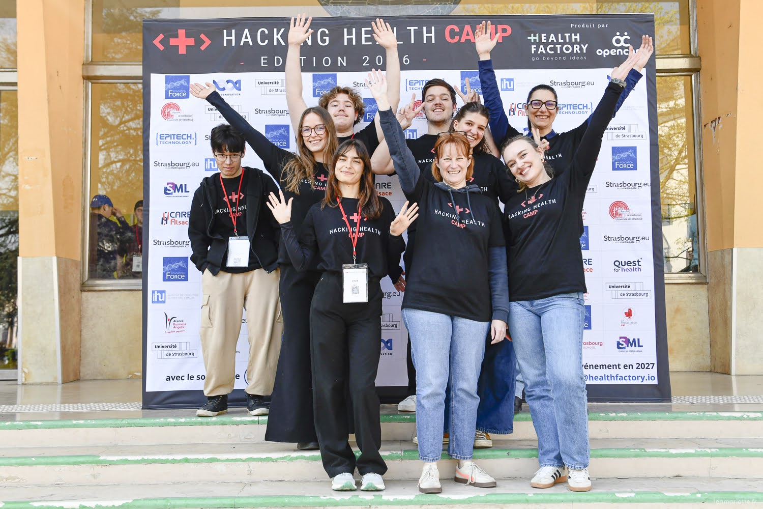 L'équipe Visisurg au Hacking Health Camp